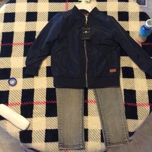 Boys 3pc set 7 for all man kind NWT